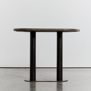 Granite and steel console by Gabetti & Isola