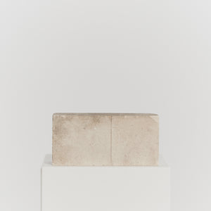 Grey matt stone block plinth - HIRE ONLY