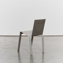 Load image into Gallery viewer, Artist made bent aluminium chair - HIRE ONLY
