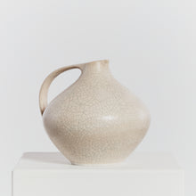 Load image into Gallery viewer, Large white crackled Ruscha style vessel - HIRE ONLY
