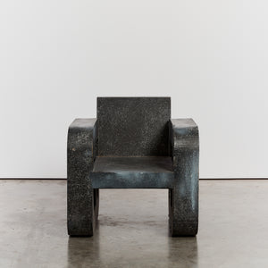 Sculptural resin armchair  - HIRE ONLY
