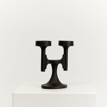 Load image into Gallery viewer, Robert Welch cast iron candelabra- HIRE ONLY
