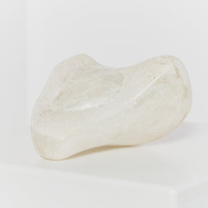 Abstract sculpture in alabaster