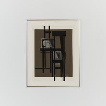 Load image into Gallery viewer, Collage by Erwin Eichbaum, 1961, signed - ON HOLD
