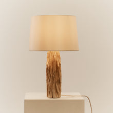 Load image into Gallery viewer, Raw edge stone table lamp
