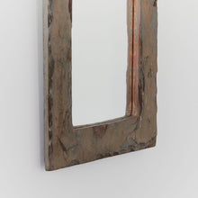 Load image into Gallery viewer, Brutalist raw slate mirror
