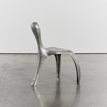 Load image into Gallery viewer, Amorphous chair in cast aluminium by Finn Stone, signed
