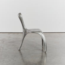 Load image into Gallery viewer, Amorphous chair in cast aluminium by Finn Stone, signed
