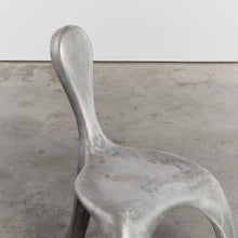 Load image into Gallery viewer, Amorphous chair in cast aluminium by Finn Stone, signed
