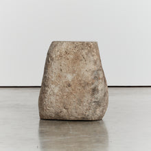 Load image into Gallery viewer, Stone stool with organic form
