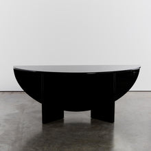 Load image into Gallery viewer, Lacquered &#39;Antella&#39; demi lune console and dining table by Kazuhide Takahama
