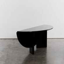 Load image into Gallery viewer, Lacquered &#39;Antella&#39; demi lune console and dining table by Kazuhide Takahama
