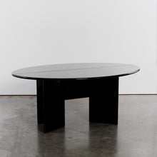 Load image into Gallery viewer, Lacquered &#39;Antella&#39; demi lune console and dining table by Kazuhide Takahama
