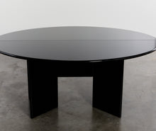 Load image into Gallery viewer, Lacquered &#39;Antella&#39; demi lune console and dining table by Kazuhide Takahama
