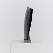 Load image into Gallery viewer, Modernist undulating sculpture on granite plinth
