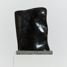 Load image into Gallery viewer, Modernist undulating sculpture on granite plinth
