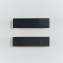 Load image into Gallery viewer, Pair of dark grey steel rectangle sconces
