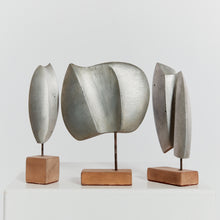 Load image into Gallery viewer, Trio of cast aluminium sculptures
