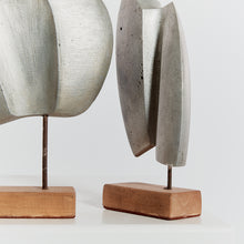 Load image into Gallery viewer, Trio of cast aluminium sculptures
