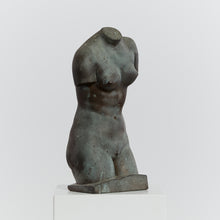 Load image into Gallery viewer, Patinated Venus torso sculpture
