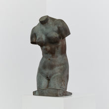 Load image into Gallery viewer, Patinated Venus torso sculpture
