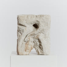 Load image into Gallery viewer, Cubist abstract sculpture in volcanic stone
