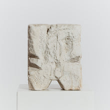 Load image into Gallery viewer, Cubist abstract sculpture in volcanic stone
