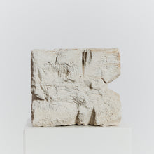 Load image into Gallery viewer, Cubist abstract sculpture in volcanic stone
