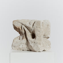 Load image into Gallery viewer, Cubist abstract sculpture in volcanic stone
