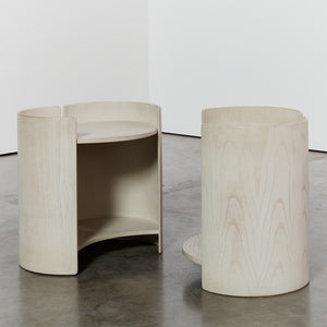 Pair of Gea side tables by Kazuhide Takahama