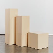 Load image into Gallery viewer, Trio of lacquered artist made plinths
