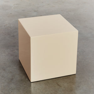 Trio of lacquered artist made plinths