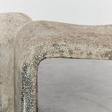 Load image into Gallery viewer, Concrete outdoor table and sculptural stools
