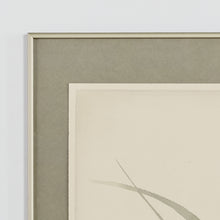 Load image into Gallery viewer, Numbered print by Herbert Bessel in green steel frame
