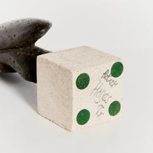 Load image into Gallery viewer, Abstract stoneware sculpture on plinth by Peter Hayes
