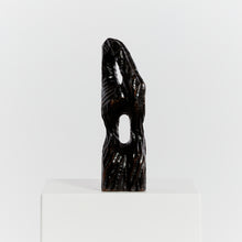 Load image into Gallery viewer, Chiseled biomorphic wood sculpture
