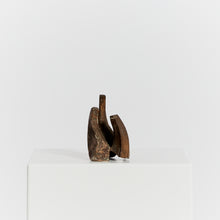 Load image into Gallery viewer, Ornamental Brutalist bronze sculpture
