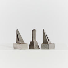 Load image into Gallery viewer, Trio of cast aluminium sculptures with bases
