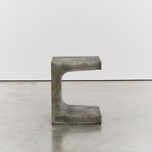 Load image into Gallery viewer, Brutalist concrete side tables
