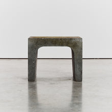 Load image into Gallery viewer, Brutalist concrete side tables
