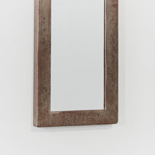 Load image into Gallery viewer, Brutalist mirror in cast aluminium
