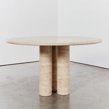 Load image into Gallery viewer, Classic column trio dining table by Mario Bellini
