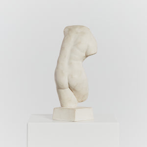 Ceramic Venus torso sculpture