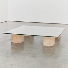 Load image into Gallery viewer, Postmodern stone cube coffee table
