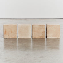 Load image into Gallery viewer, Postmodern stone cube coffee table
