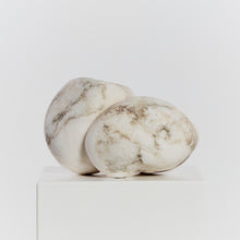 Load image into Gallery viewer, Biomorphic abstract alabaster sculpture by Louise Symons
