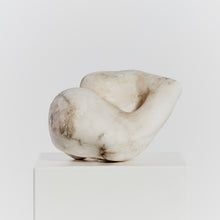 Load image into Gallery viewer, Biomorphic abstract alabaster sculpture by Louise Symons
