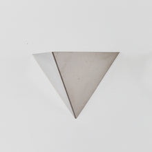 Load image into Gallery viewer, Pair of triangular steel sconces
