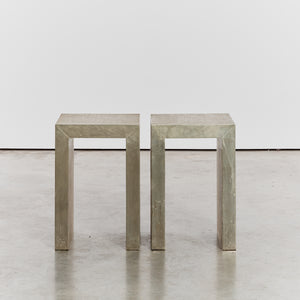 Textural U side tables - ON HOLD