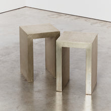 Load image into Gallery viewer, Textural U side tables - ON HOLD
